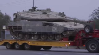 Israel moving tanks to Re-im
