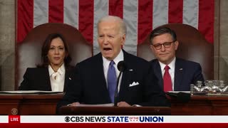 Biden mentions _my predecessor_ over a dozen times, avoids Trump's name during State of the Union